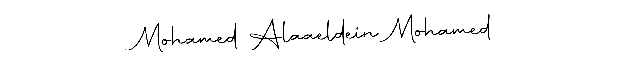 Make a beautiful signature design for name Mohamed Alaaeldein Mohamed. Use this online signature maker to create a handwritten signature for free. Mohamed Alaaeldein Mohamed signature style 10 images and pictures png