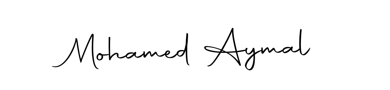 Create a beautiful signature design for name Mohamed Aymal. With this signature (Autography-DOLnW) fonts, you can make a handwritten signature for free. Mohamed Aymal signature style 10 images and pictures png