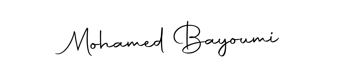 This is the best signature style for the Mohamed Bayoumi name. Also you like these signature font (Autography-DOLnW). Mix name signature. Mohamed Bayoumi signature style 10 images and pictures png