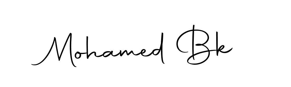 Design your own signature with our free online signature maker. With this signature software, you can create a handwritten (Autography-DOLnW) signature for name Mohamed Bk. Mohamed Bk signature style 10 images and pictures png