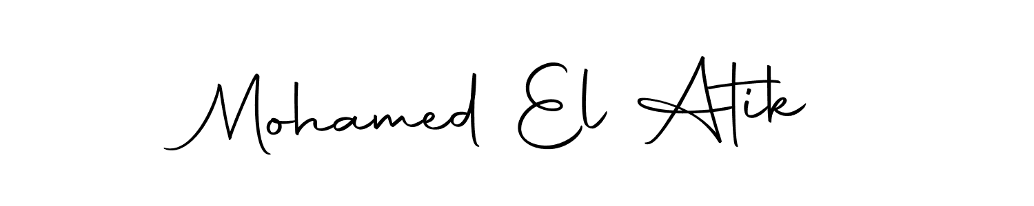 Use a signature maker to create a handwritten signature online. With this signature software, you can design (Autography-DOLnW) your own signature for name Mohamed El Atik. Mohamed El Atik signature style 10 images and pictures png