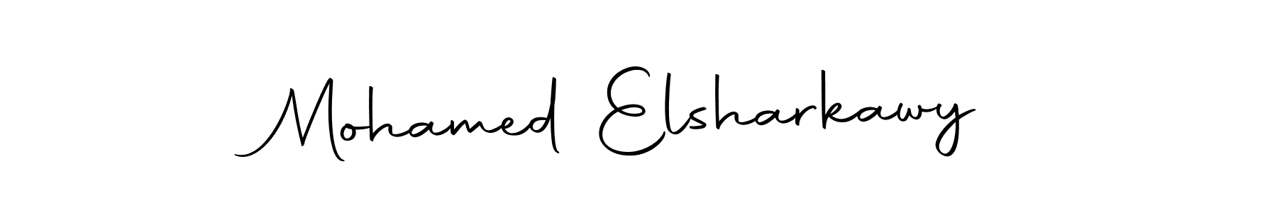 How to make Mohamed Elsharkawy signature? Autography-DOLnW is a professional autograph style. Create handwritten signature for Mohamed Elsharkawy name. Mohamed Elsharkawy signature style 10 images and pictures png