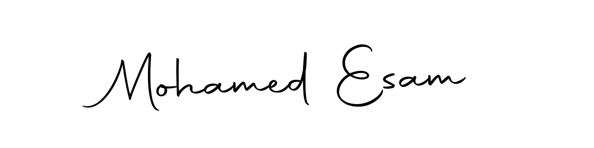 Use a signature maker to create a handwritten signature online. With this signature software, you can design (Autography-DOLnW) your own signature for name Mohamed Esam. Mohamed Esam signature style 10 images and pictures png