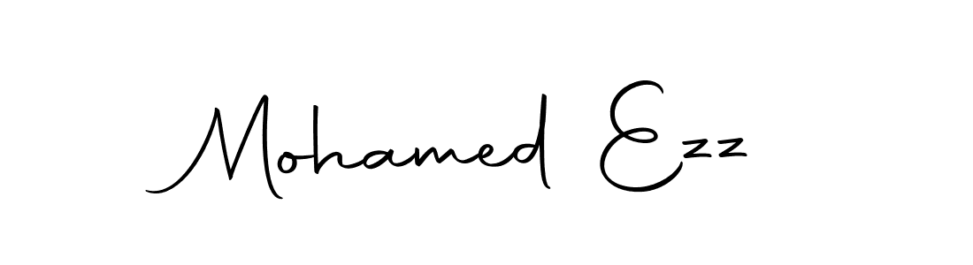 Mohamed Ezz stylish signature style. Best Handwritten Sign (Autography-DOLnW) for my name. Handwritten Signature Collection Ideas for my name Mohamed Ezz. Mohamed Ezz signature style 10 images and pictures png