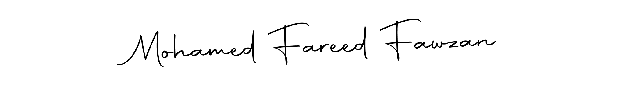 You should practise on your own different ways (Autography-DOLnW) to write your name (Mohamed Fareed Fawzan) in signature. don't let someone else do it for you. Mohamed Fareed Fawzan signature style 10 images and pictures png