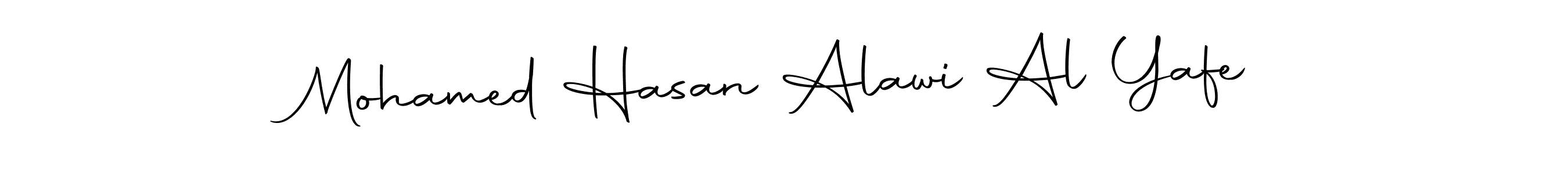 Make a beautiful signature design for name Mohamed Hasan Alawi Al Yafe. Use this online signature maker to create a handwritten signature for free. Mohamed Hasan Alawi Al Yafe signature style 10 images and pictures png