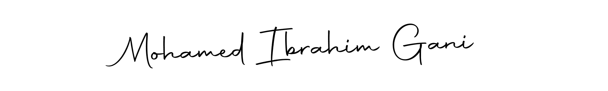 You should practise on your own different ways (Autography-DOLnW) to write your name (Mohamed Ibrahim Gani) in signature. don't let someone else do it for you. Mohamed Ibrahim Gani signature style 10 images and pictures png