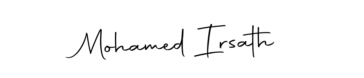 You can use this online signature creator to create a handwritten signature for the name Mohamed Irsath. This is the best online autograph maker. Mohamed Irsath signature style 10 images and pictures png