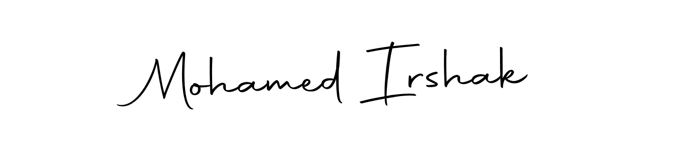 Make a beautiful signature design for name Mohamed Irshak. Use this online signature maker to create a handwritten signature for free. Mohamed Irshak signature style 10 images and pictures png