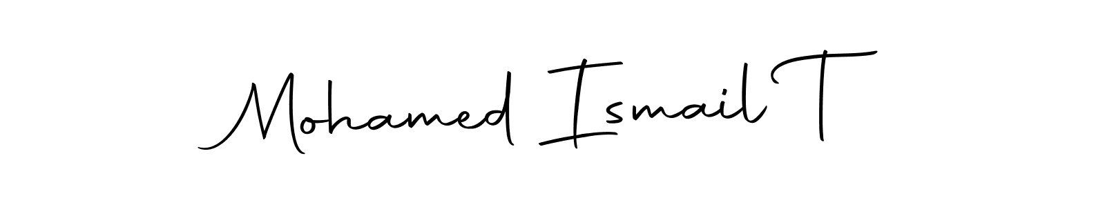 How to Draw Mohamed Ismail T signature style? Autography-DOLnW is a latest design signature styles for name Mohamed Ismail T. Mohamed Ismail T signature style 10 images and pictures png