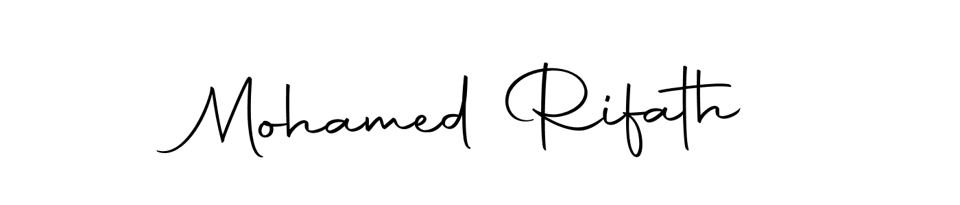 It looks lik you need a new signature style for name Mohamed Rifath. Design unique handwritten (Autography-DOLnW) signature with our free signature maker in just a few clicks. Mohamed Rifath signature style 10 images and pictures png