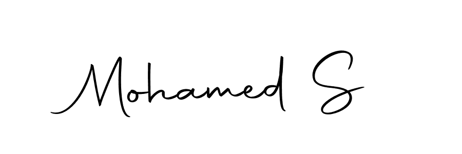 How to make Mohamed S signature? Autography-DOLnW is a professional autograph style. Create handwritten signature for Mohamed S name. Mohamed S signature style 10 images and pictures png