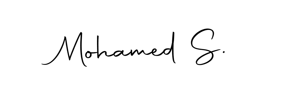 How to Draw Mohamed S. signature style? Autography-DOLnW is a latest design signature styles for name Mohamed S.. Mohamed S. signature style 10 images and pictures png