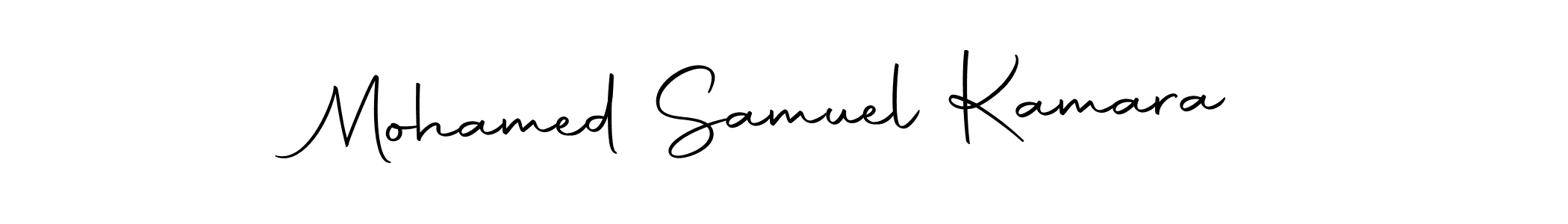 Once you've used our free online signature maker to create your best signature Autography-DOLnW style, it's time to enjoy all of the benefits that Mohamed Samuel Kamara name signing documents. Mohamed Samuel Kamara signature style 10 images and pictures png