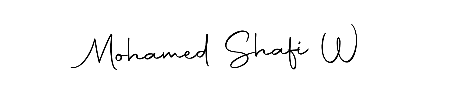 It looks lik you need a new signature style for name Mohamed Shafi W. Design unique handwritten (Autography-DOLnW) signature with our free signature maker in just a few clicks. Mohamed Shafi W signature style 10 images and pictures png