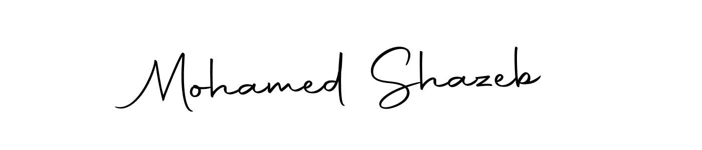 Mohamed Shazeb stylish signature style. Best Handwritten Sign (Autography-DOLnW) for my name. Handwritten Signature Collection Ideas for my name Mohamed Shazeb. Mohamed Shazeb signature style 10 images and pictures png