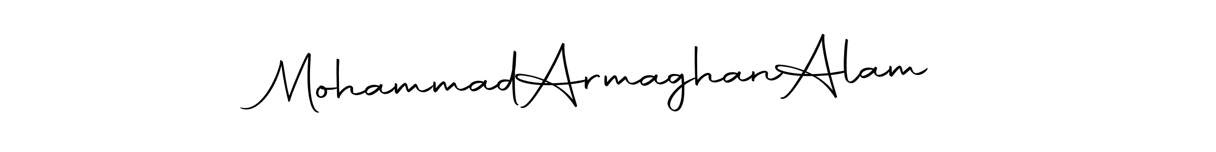 This is the best signature style for the Mohammad  Armaghan  Alam name. Also you like these signature font (Autography-DOLnW). Mix name signature. Mohammad  Armaghan  Alam signature style 10 images and pictures png