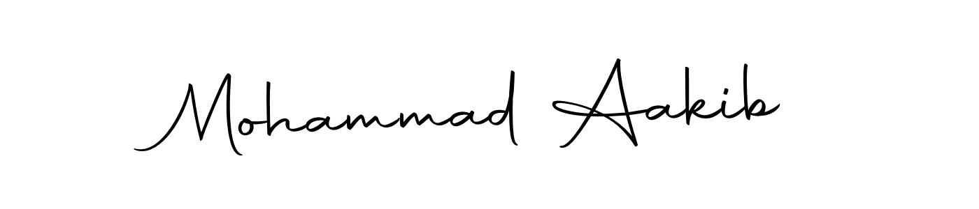 Also we have Mohammad Aakib name is the best signature style. Create professional handwritten signature collection using Autography-DOLnW autograph style. Mohammad Aakib signature style 10 images and pictures png