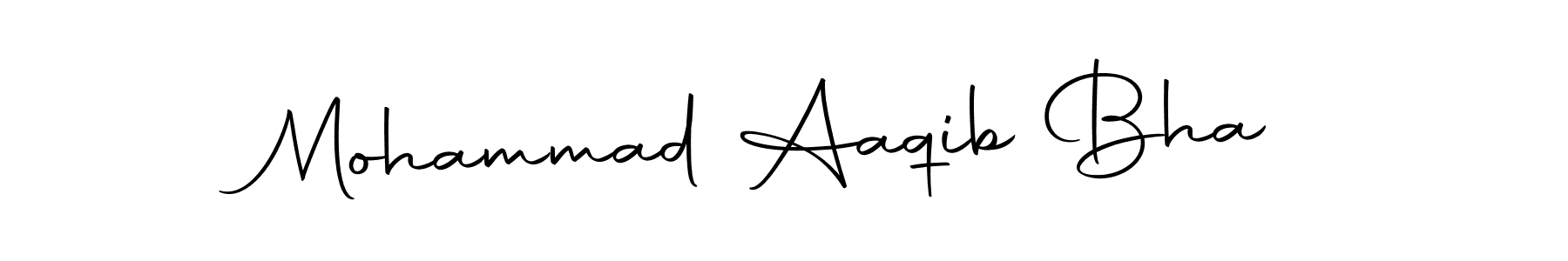 Also we have Mohammad Aaqib Bha name is the best signature style. Create professional handwritten signature collection using Autography-DOLnW autograph style. Mohammad Aaqib Bha signature style 10 images and pictures png