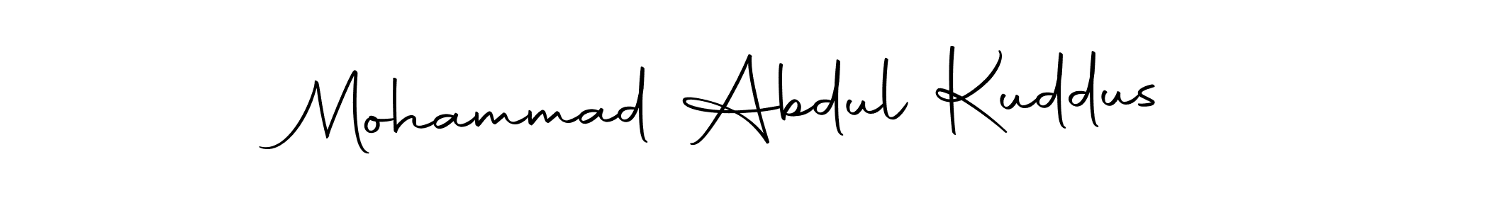 Mohammad Abdul Kuddus stylish signature style. Best Handwritten Sign (Autography-DOLnW) for my name. Handwritten Signature Collection Ideas for my name Mohammad Abdul Kuddus. Mohammad Abdul Kuddus signature style 10 images and pictures png