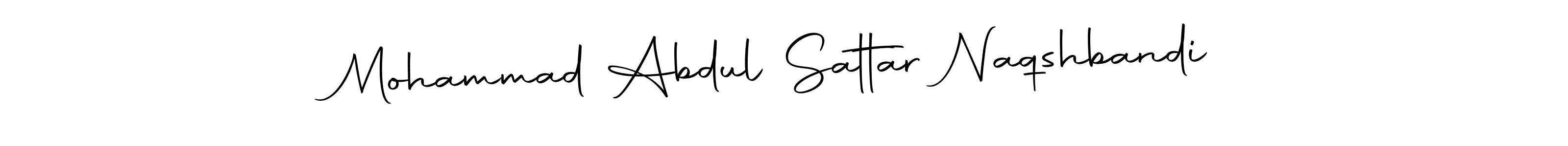 How to make Mohammad Abdul Sattar Naqshbandi signature? Autography-DOLnW is a professional autograph style. Create handwritten signature for Mohammad Abdul Sattar Naqshbandi name. Mohammad Abdul Sattar Naqshbandi signature style 10 images and pictures png