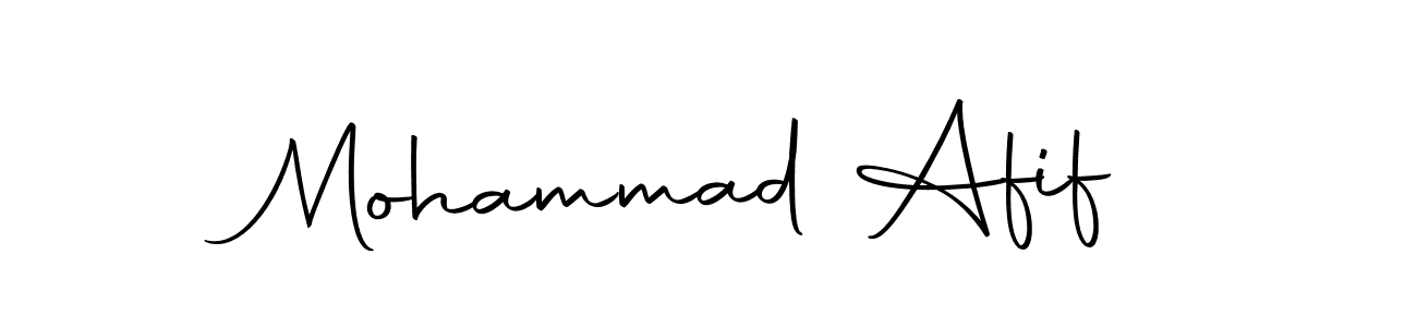 Use a signature maker to create a handwritten signature online. With this signature software, you can design (Autography-DOLnW) your own signature for name Mohammad Afif. Mohammad Afif signature style 10 images and pictures png