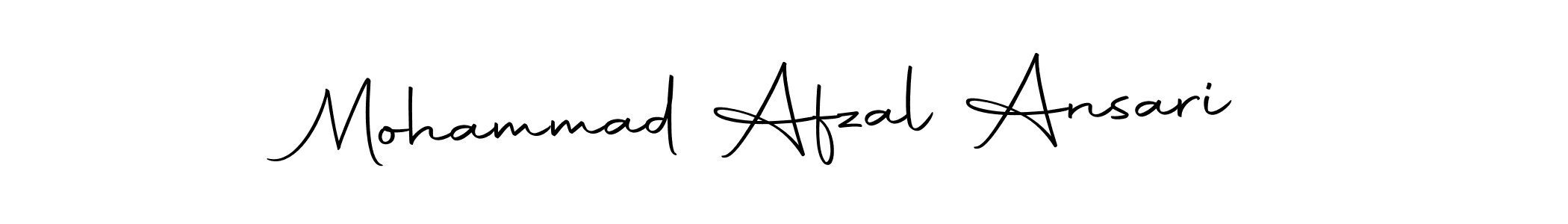 Mohammad Afzal Ansari stylish signature style. Best Handwritten Sign (Autography-DOLnW) for my name. Handwritten Signature Collection Ideas for my name Mohammad Afzal Ansari. Mohammad Afzal Ansari signature style 10 images and pictures png
