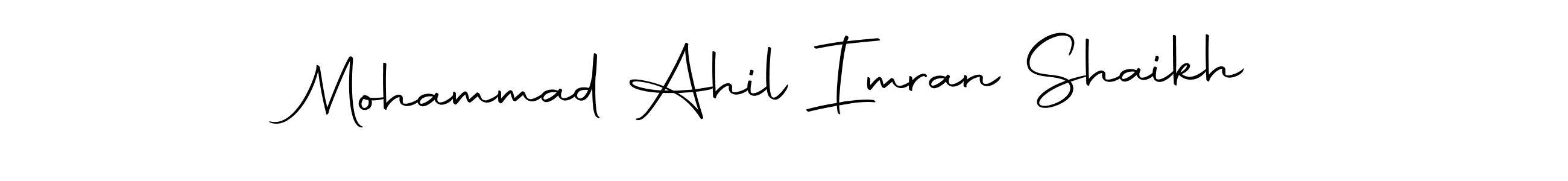 How to make Mohammad Ahil Imran Shaikh signature? Autography-DOLnW is a professional autograph style. Create handwritten signature for Mohammad Ahil Imran Shaikh name. Mohammad Ahil Imran Shaikh signature style 10 images and pictures png