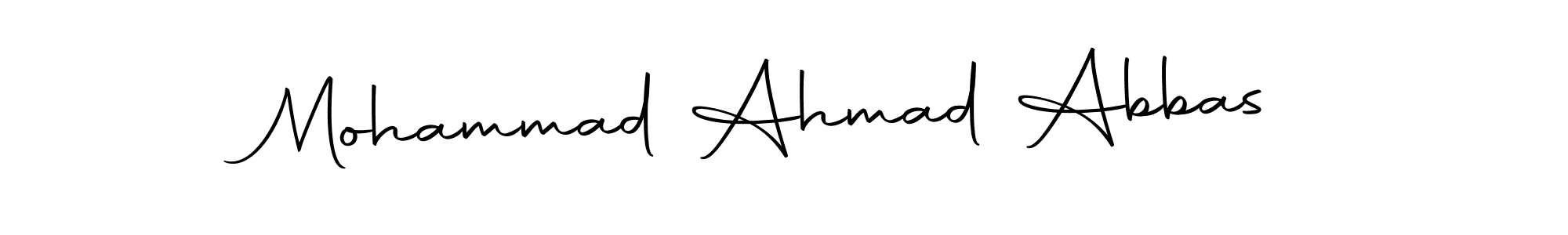Autography-DOLnW is a professional signature style that is perfect for those who want to add a touch of class to their signature. It is also a great choice for those who want to make their signature more unique. Get Mohammad Ahmad Abbas name to fancy signature for free. Mohammad Ahmad Abbas signature style 10 images and pictures png