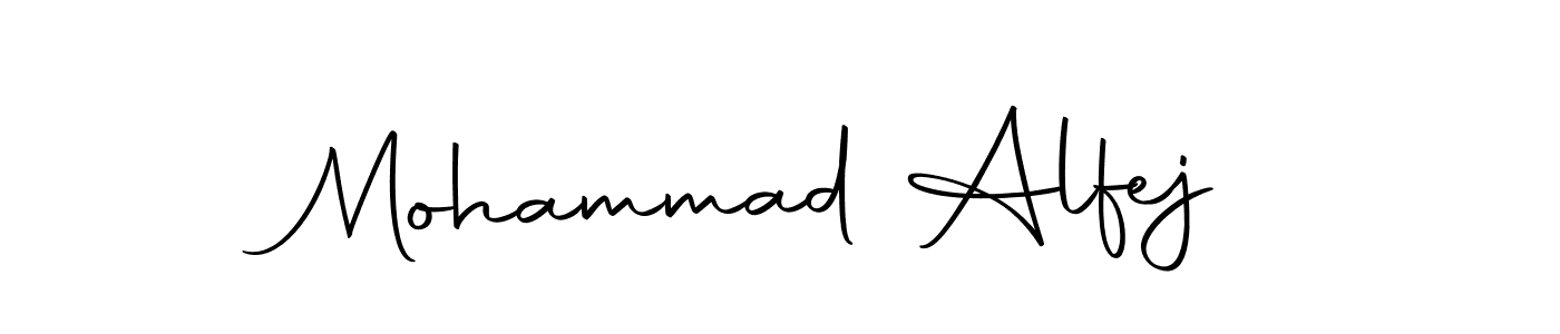 How to make Mohammad Alfej signature? Autography-DOLnW is a professional autograph style. Create handwritten signature for Mohammad Alfej name. Mohammad Alfej signature style 10 images and pictures png
