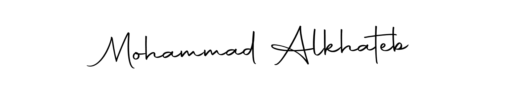 Mohammad Alkhateb stylish signature style. Best Handwritten Sign (Autography-DOLnW) for my name. Handwritten Signature Collection Ideas for my name Mohammad Alkhateb. Mohammad Alkhateb signature style 10 images and pictures png