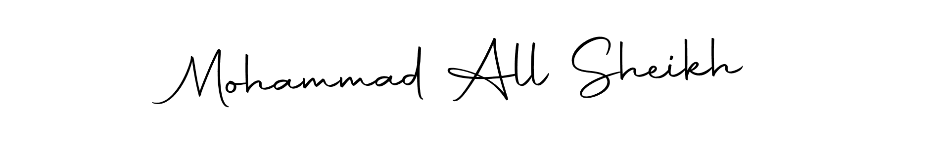 It looks lik you need a new signature style for name Mohammad All Sheikh. Design unique handwritten (Autography-DOLnW) signature with our free signature maker in just a few clicks. Mohammad All Sheikh signature style 10 images and pictures png