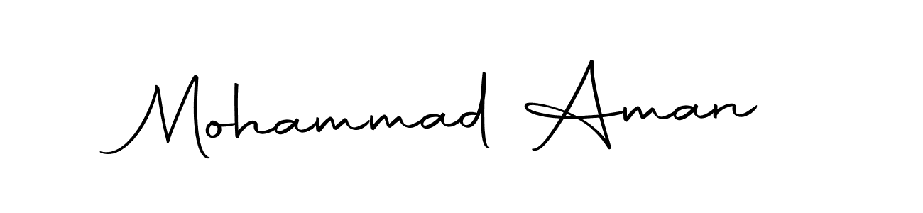 Create a beautiful signature design for name Mohammad Aman. With this signature (Autography-DOLnW) fonts, you can make a handwritten signature for free. Mohammad Aman signature style 10 images and pictures png