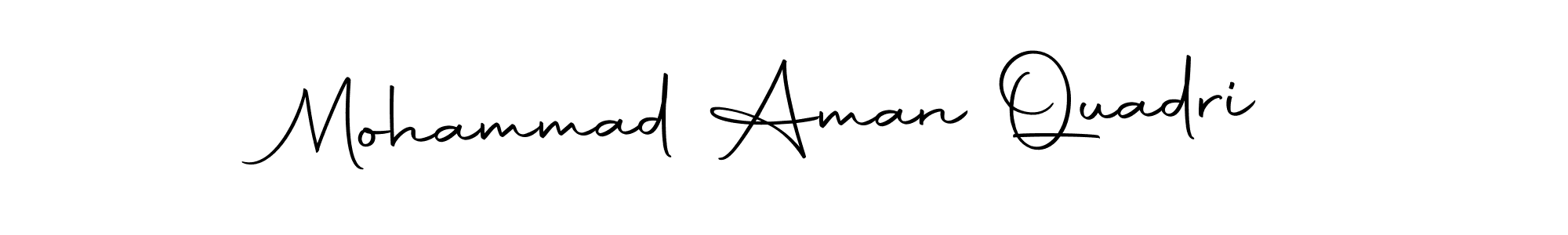 Make a short Mohammad Aman Quadri signature style. Manage your documents anywhere anytime using Autography-DOLnW. Create and add eSignatures, submit forms, share and send files easily. Mohammad Aman Quadri signature style 10 images and pictures png