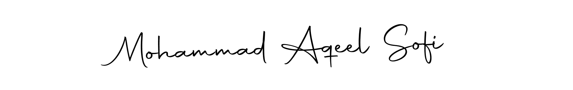Also You can easily find your signature by using the search form. We will create Mohammad Aqeel Sofi name handwritten signature images for you free of cost using Autography-DOLnW sign style. Mohammad Aqeel Sofi signature style 10 images and pictures png