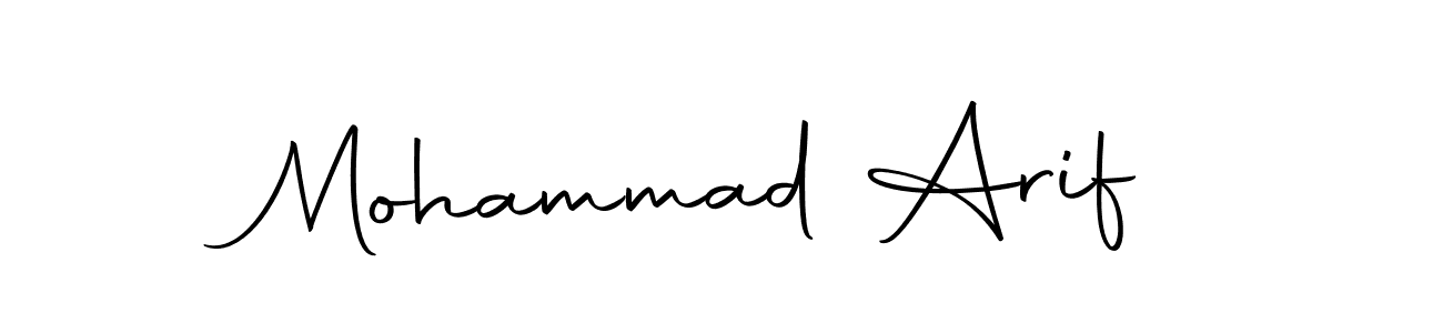 if you are searching for the best signature style for your name Mohammad Arif. so please give up your signature search. here we have designed multiple signature styles  using Autography-DOLnW. Mohammad Arif signature style 10 images and pictures png