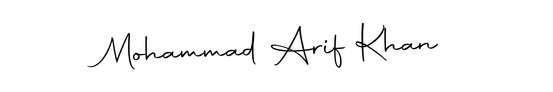 The best way (Autography-DOLnW) to make a short signature is to pick only two or three words in your name. The name Mohammad Arif Khan include a total of six letters. For converting this name. Mohammad Arif Khan signature style 10 images and pictures png