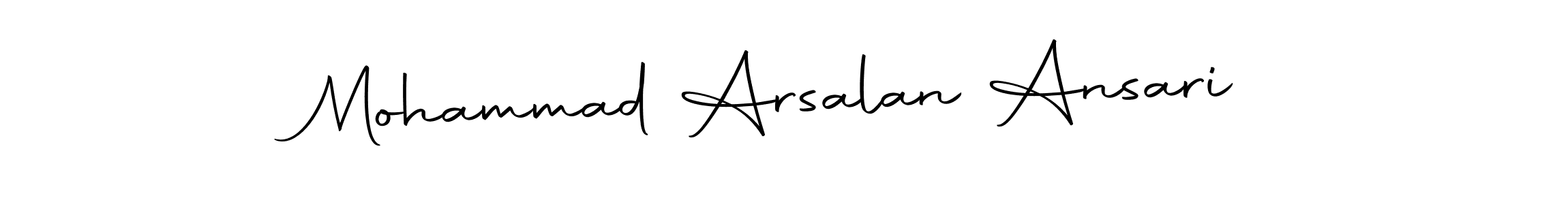 Make a beautiful signature design for name Mohammad Arsalan Ansari. Use this online signature maker to create a handwritten signature for free. Mohammad Arsalan Ansari signature style 10 images and pictures png