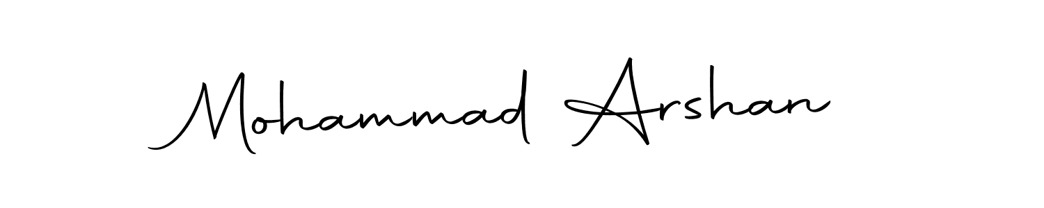 It looks lik you need a new signature style for name Mohammad Arshan. Design unique handwritten (Autography-DOLnW) signature with our free signature maker in just a few clicks. Mohammad Arshan signature style 10 images and pictures png