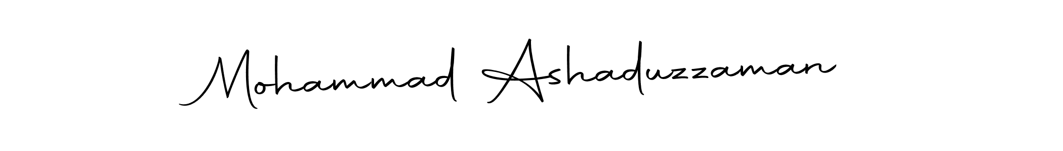 Also we have Mohammad Ashaduzzaman name is the best signature style. Create professional handwritten signature collection using Autography-DOLnW autograph style. Mohammad Ashaduzzaman signature style 10 images and pictures png