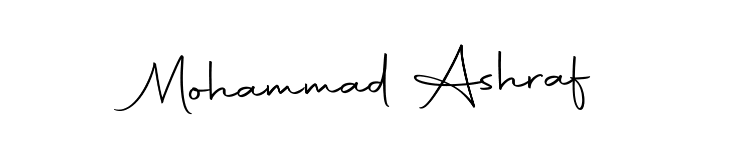 Mohammad Ashraf stylish signature style. Best Handwritten Sign (Autography-DOLnW) for my name. Handwritten Signature Collection Ideas for my name Mohammad Ashraf. Mohammad Ashraf signature style 10 images and pictures png