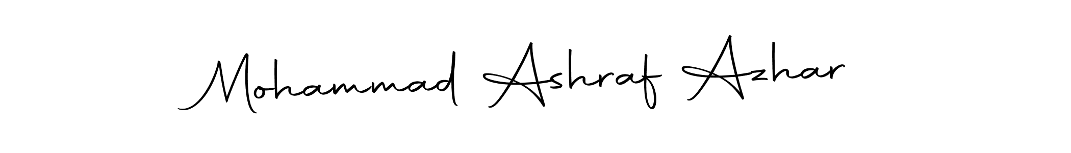 Similarly Autography-DOLnW is the best handwritten signature design. Signature creator online .You can use it as an online autograph creator for name Mohammad Ashraf Azhar. Mohammad Ashraf Azhar signature style 10 images and pictures png