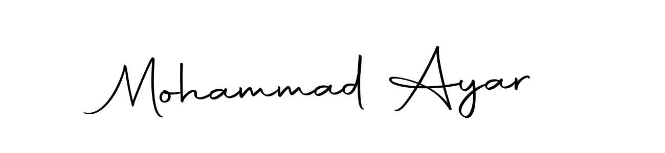 You should practise on your own different ways (Autography-DOLnW) to write your name (Mohammad Ayar) in signature. don't let someone else do it for you. Mohammad Ayar signature style 10 images and pictures png