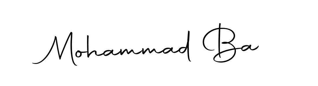 Autography-DOLnW is a professional signature style that is perfect for those who want to add a touch of class to their signature. It is also a great choice for those who want to make their signature more unique. Get Mohammad Ba name to fancy signature for free. Mohammad Ba signature style 10 images and pictures png