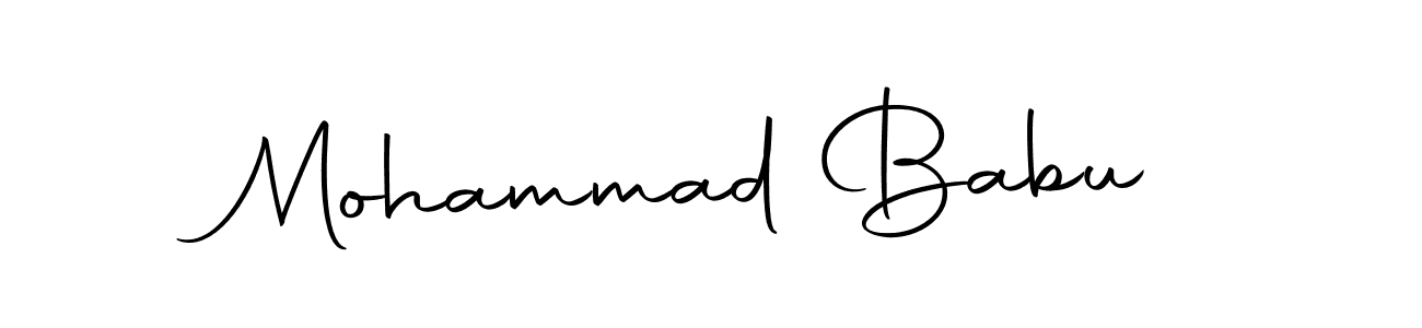 This is the best signature style for the Mohammad Babu name. Also you like these signature font (Autography-DOLnW). Mix name signature. Mohammad Babu signature style 10 images and pictures png