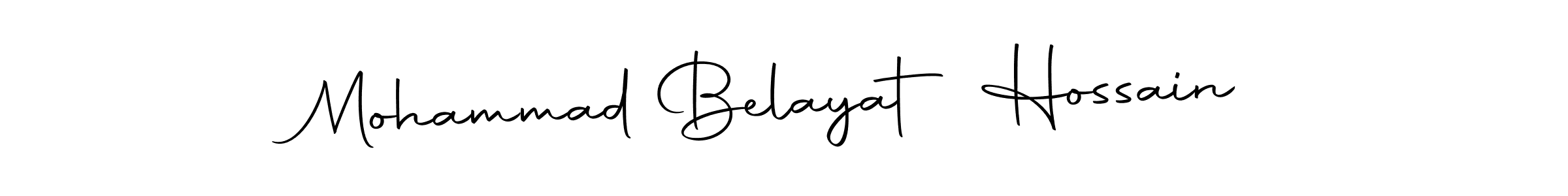 Make a beautiful signature design for name Mohammad Belayat Hossain. With this signature (Autography-DOLnW) style, you can create a handwritten signature for free. Mohammad Belayat Hossain signature style 10 images and pictures png