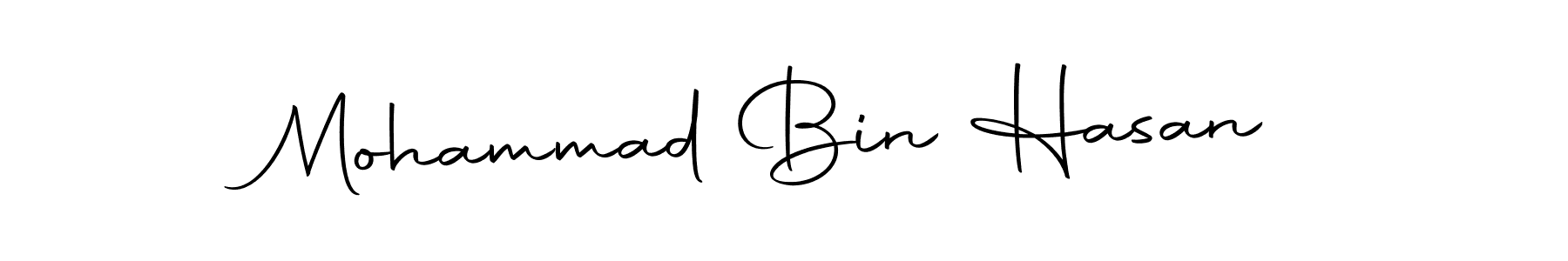 Create a beautiful signature design for name Mohammad Bin Hasan. With this signature (Autography-DOLnW) fonts, you can make a handwritten signature for free. Mohammad Bin Hasan signature style 10 images and pictures png