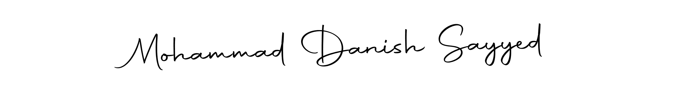 Also we have Mohammad Danish Sayyed name is the best signature style. Create professional handwritten signature collection using Autography-DOLnW autograph style. Mohammad Danish Sayyed signature style 10 images and pictures png