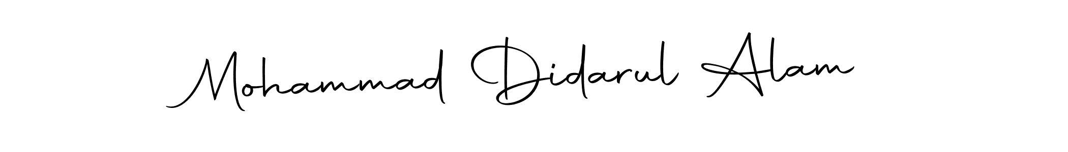 Also we have Mohammad Didarul Alam name is the best signature style. Create professional handwritten signature collection using Autography-DOLnW autograph style. Mohammad Didarul Alam signature style 10 images and pictures png