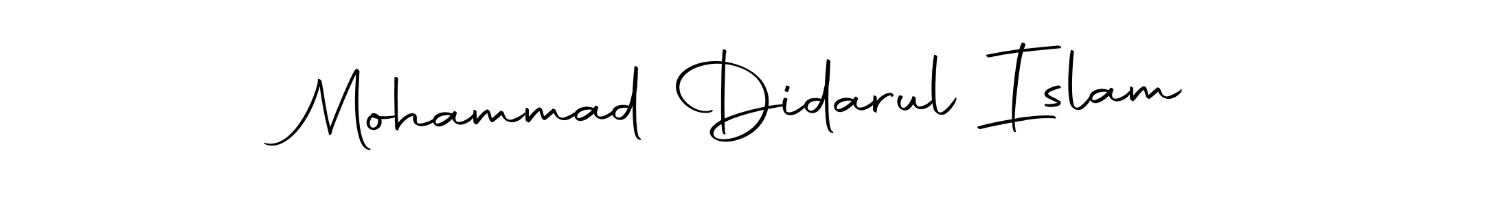 Use a signature maker to create a handwritten signature online. With this signature software, you can design (Autography-DOLnW) your own signature for name Mohammad Didarul Islam. Mohammad Didarul Islam signature style 10 images and pictures png